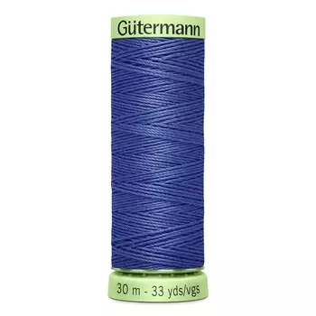 02 Нить Top Stitch для отстрочки, 30м, 100% п/э Gutermann 744506 (759 сине-голубой)