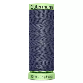 02 Нить Top Stitch для отстрочки, 30м, 100% п/э Gutermann 744506 (093 аспидно-серый)