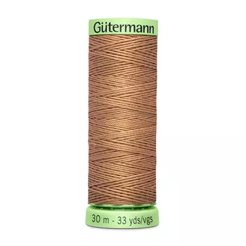 02 Нить Top Stitch для отстрочки, 30м, 100% п/э Gutermann 744506 (139 бежево-розовый)