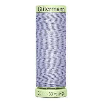 02 Нить Top Stitch для отстрочки, 30м, 100% п/э Gutermann 744506 (656 пыльно-лиловый)