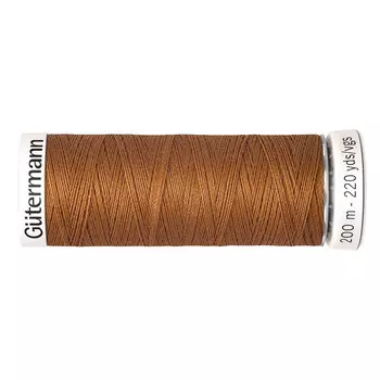 01 Нить Sew-all для всех материалов, 200м, 100% п/э Gutermann 748277 (448 шоколадная охра)