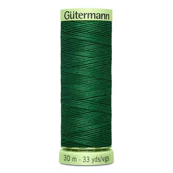 02 Нить Top Stitch для отстрочки, 30м, 100% п/э Gutermann 744506 (237 зеленое яблоко)