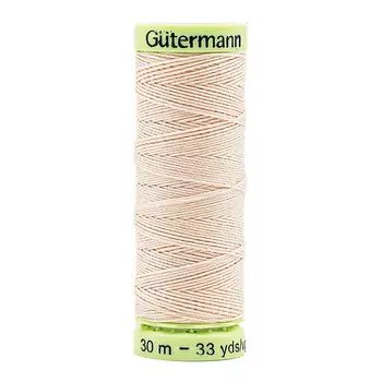 02 Нить Top Stitch для отстрочки, 30м, 100% п/э Gutermann 744506 (658 розовая карамель)