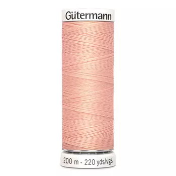 01 Нить Sew-all для всех материалов, 200м, 100% п/э Gutermann 748277 (165 жемчужно-персиковый)