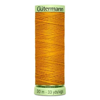 02 Нить Top Stitch для отстрочки, 30м, 100% п/э Gutermann 744506 (362 оранжево-желтый)