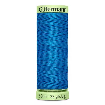 02 Нить Top Stitch для отстрочки, 30м, 100% п/э Gutermann 744506 (386 королевский синий)