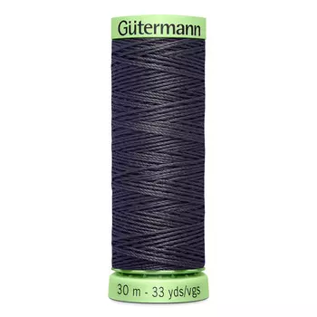 02 Нить Top Stitch для отстрочки, 30м, 100% п/э Gutermann 744506 (036 серый)