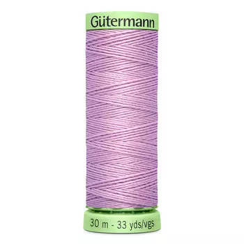 02 Нить Top Stitch для отстрочки, 30м, 100% п/э Gutermann 744506 (441 розовая лаванда)