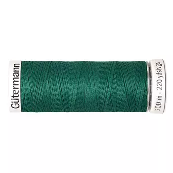 01 Нить Sew-all для всех материалов, 200м, 100% п/э Gutermann 748277 (916 галопогосский зеленый)