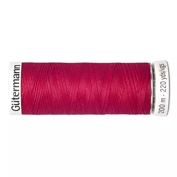 01 Нить Sew-all для всех материалов, 200м, 100% п/э Gutermann 748277 (909 малиновый)