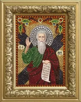 0305 Набор для выкладывания стразами 'Святой апостол Андрей Первозванный' 10,5*14,8 см