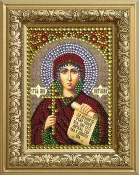 0308 Набор для выкладывания стразами 'Святая мученица Наталия' 10,5*14,8 см