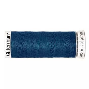 01 Нить Sew-all для всех материалов, 200м, 100% п/э Gutermann 748277 (904 т.морская волна)