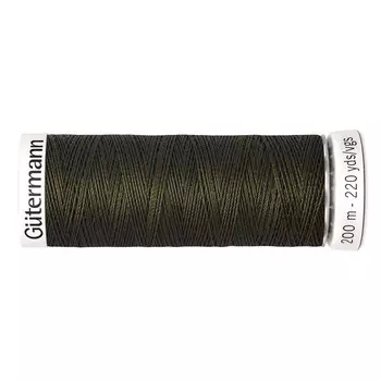 01 Нить Sew-all для всех материалов, 200м, 100% п/э Gutermann 748277 (531 т.т.хаки)