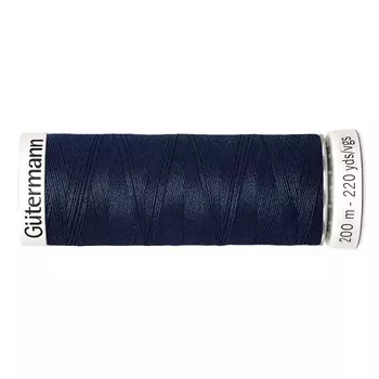 01 Нить Sew-all для всех материалов, 200м, 100% п/э Gutermann 748277 (595 сине-зеленый)