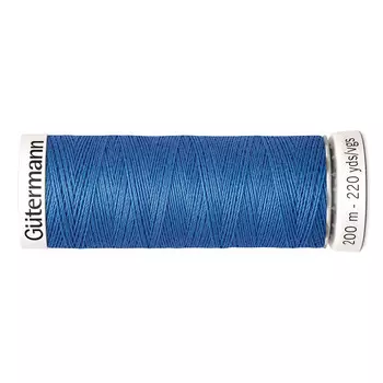 01 Нить Sew-all для всех материалов, 200м, 100% п/э Gutermann 748277 (311 пыльно-синий)