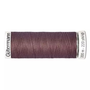 01 Нить Sew-all для всех материалов, 200м, 100% п/э Gutermann 748277 (428 какао)