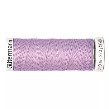 01 Нить Sew-all для всех материалов, 200м, 100% п/э Gutermann 748277 (441 розовая лаванда)