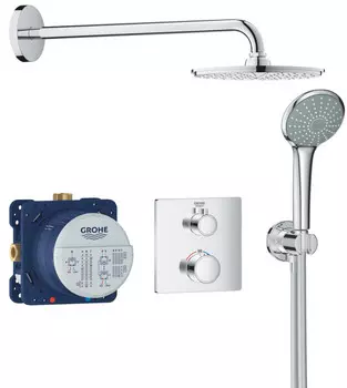 Душевой комплект 210 мм Grohe Grohtherm 34734000
