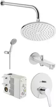 Душевой комплект 220 мм VitrA Solid S A49287EXP