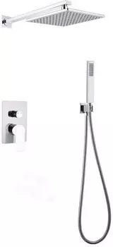 Душевой комплект 250 мм Abber Weiss Insel AF8018W