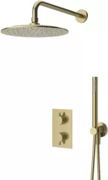 Душевой комплект 250 мм Cezares Leaf LEAF-DSIP-T-25-SR