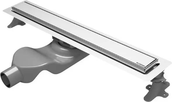 Душевой канал (лоток) Boheme Premium Linear 982-60-CR 60 см, с решеткой, 2 в 1 под плитку, хром