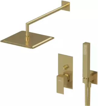 Душевой комплект 300 мм Cezares Porta PORTA-DSIPQ-30-SR