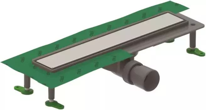 Душевой канал 600 мм Ctesi Flow Line хром BK4024530