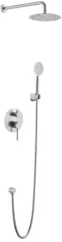 Душевой комплект Voda Vessel VSL Set_3in1 со смесителем, нержавеющая сталь