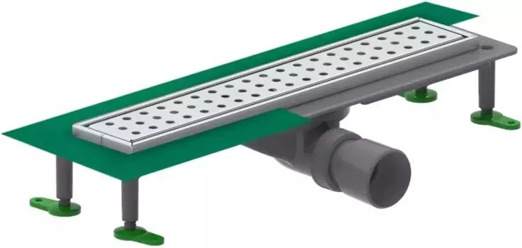 Душевой канал 600 мм Ctesi Way Round хром BK4024230
