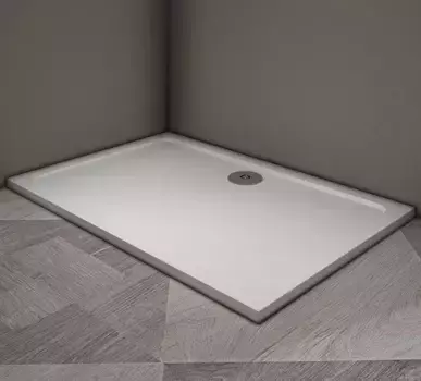 Душевой поддон из литьевого мрамора 120x80 см Veconi Tezeo Stone TZ09-12080PR-01-19C3