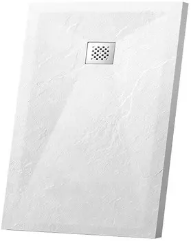 Душевой поддон из литьевого мрамора 100x90 см Vincea VST-4SR9010W