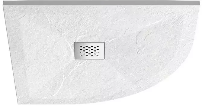 Душевой поддон из литьевого мрамора 120x90 см Vincea VST-4SQ9012W-L