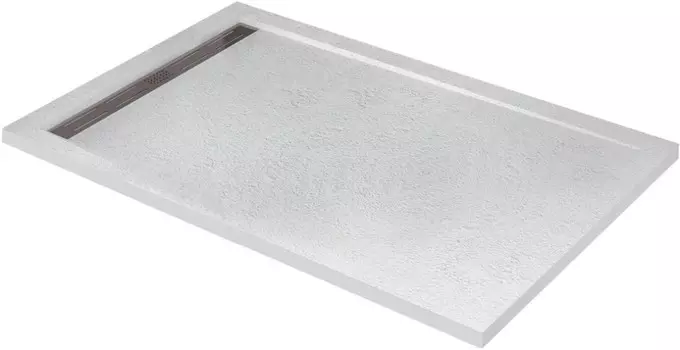Душевой поддон из литого мрамора 120x70 см Cezares TRAY-AS-AH-120/70-30-W