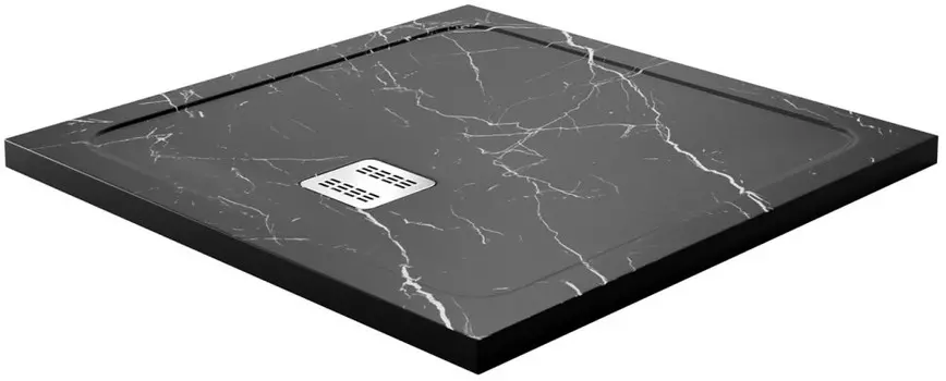 Душевой поддон из литьевого мрамора 90x90 см WasserKRAFT Neime 19T 19T03