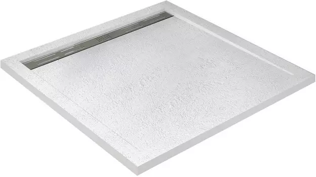 Душевой поддон из литого мрамора 90x90 см Cezares TRAY-AS-A-90-30-W