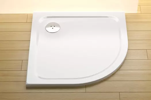 Душевой поддон из литьевого мрамора 80x80 см Ravak Elipso Pro Chrome 80 XA244401010