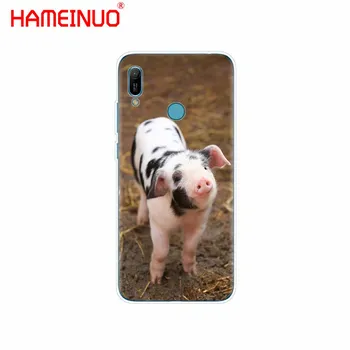 Силиконовый чехол для телефона huawei Y5 Y6 Y7 Y9 PRO PRIME 2019 Honor 8s 8a 20 LITE PRO 10i view 20 V20 забавный милый милый поросенок huawei Y9 prime 2019