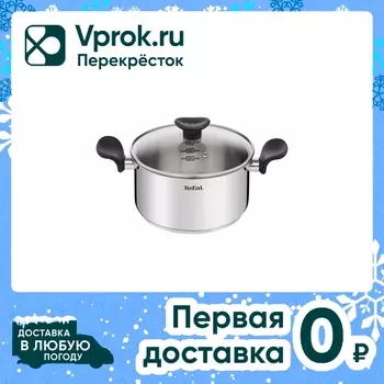 Кастрюля Tefal Primary с крышкой 20см. Закажите онлайн!