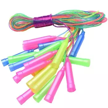 Скакалка Sportex ПВХ 230см E32646 разноцветные, 10 штук