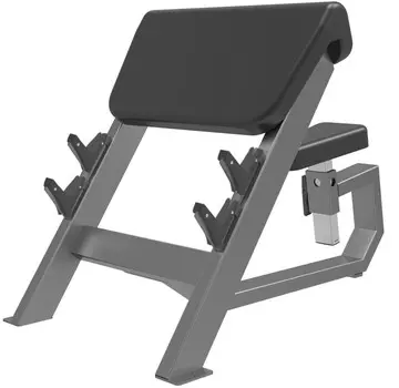 Скамья для бицепса с сиденьем. Скамья Скотта (Seated Preacher Curl) DHZ E-3044