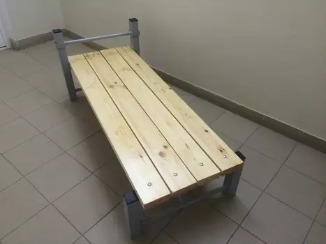 Скамья для пресса ФСИ 160х68х60 cм переносная, 10209
