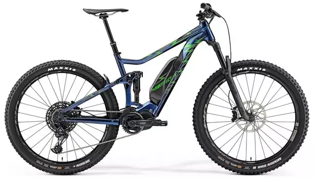 Электровелосипед Merida eOne-Twenty MetalRIDA 27,5" 2019