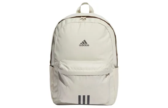 Adidas Классический рюкзак с тремя полосками, цвет серый/черный