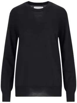 Джемпер с круглым вырезом Jil Sander, синий