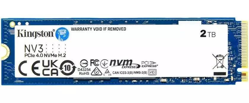 SSD накопитель Kingston M.2 2280 2TB (SNV3S/2000G)