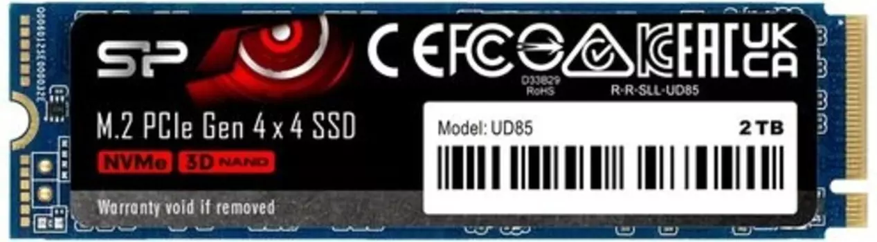 SSD накопитель Silicon Power M-Series UD85 M.2 2280 500Gb (SP500GBP44UD8505)