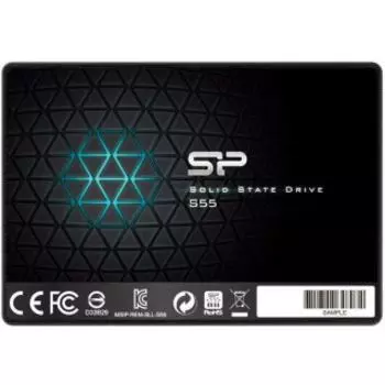 SSD накопитель Silicon Power Slim S55 SATA III/120Gb/2.5 (SP120GBSS3S55S25)
