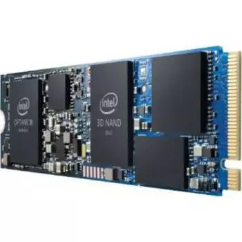 SSD накопитель Intel Optane H10 1ТБ/M.2 2280/PCI-E 3.0/NVMe (HBRPEKNX0203A08)